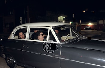 Charly García llegó como lo que es, un star, a bordo de un Borgward Isabella, el mismo que piloteaba su padre mientras él soñaba con ser músico