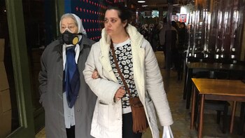 Así salió Hebe de Bonafini