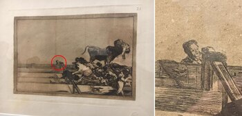 El autorretrato oculto en un