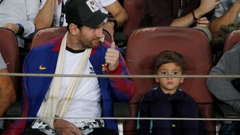 Así vio Messi los partidos