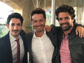 Juan Minujín, Benjamnín Vicuña, Luciano