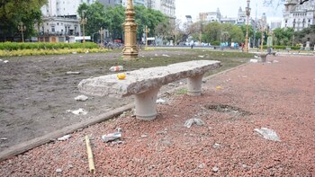 Así quedó uno de los