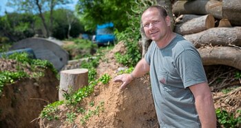 (Foto: gentileza Peter Frankland/ Guernsey Press)