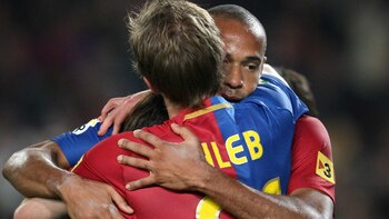 Alexander Hleb contó que Thierry