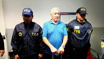 Cortez fue detenido en Ezeiza