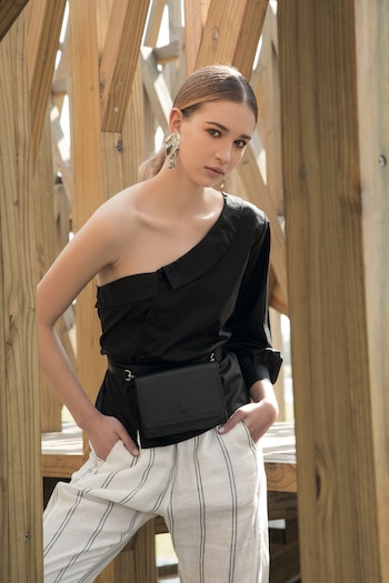 Camisa de poplín con una