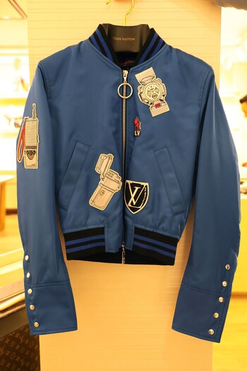 Stickers embroided jacket $ 88.500