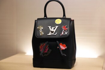 Lockme backpack mini patch $92.000