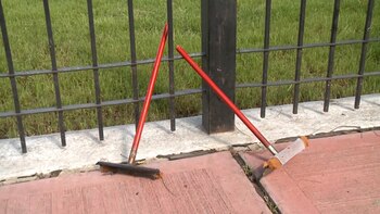 Las varillas con las que