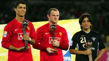Cristiano Ronaldo, Wayne Rooney y