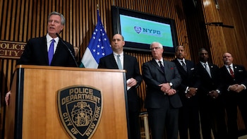 Bill de Blasio, alcalde de