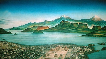 El antiguo Lago de Texcoco,