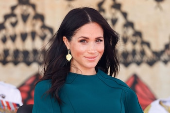 Meghan Markle llegó a la