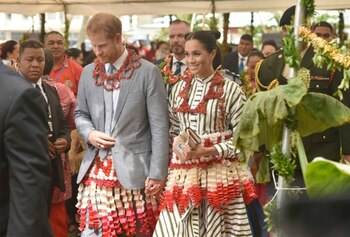 El príncipe Harry y Meghan