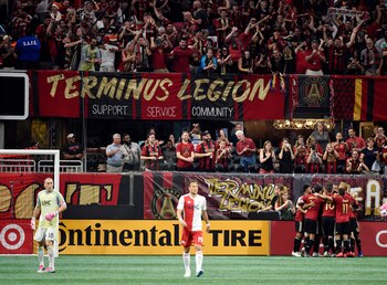 La hincha del Atlanta United está en entre los 15 mejores aforos del fútbol mundial (Reuters)