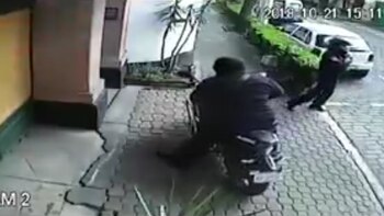 Dos de los presuntos asaltantes