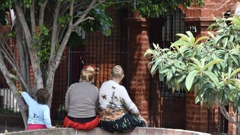 Mujeres gitanas del barrio La