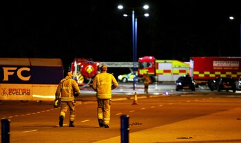 Equipos de emergencia en el