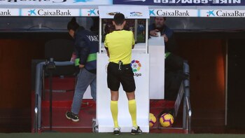 Martinez acudió al VAR para