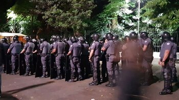 La manifestación en San Pablo