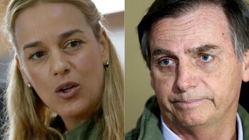 Lilian Tintori, Jair Bolsonaro