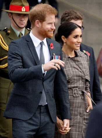 Los duques de Sussex se