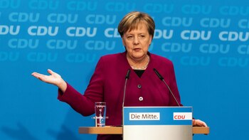 Angela Merkel es canciller desde