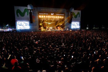 El show fue seguido en