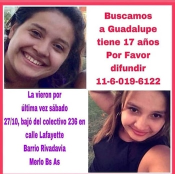 La familia Roveti Mora difundió