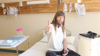 Oleg Beloguzov en la Clínica