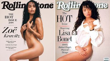 Zoë Kravitz posó desnuda para