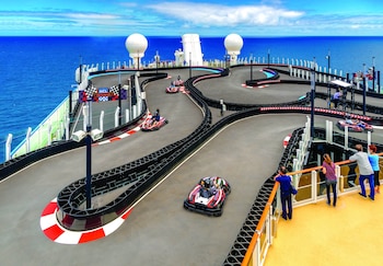 La pista de kárting del