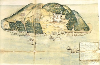 Mapa de la Isla de