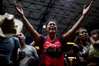 Una mujer centroamericana de la