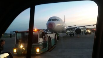 El piloto se declaró en