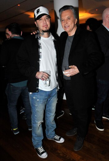 Sebastián y Palito Ortega en