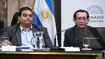 Jorge Triaca junto a Dante