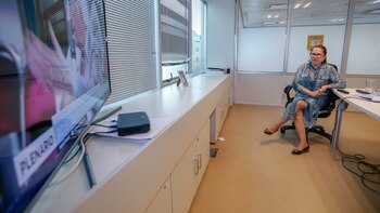 Antes de arrancar la entrevista