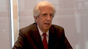 El presidente de Uruguay, Tabaré