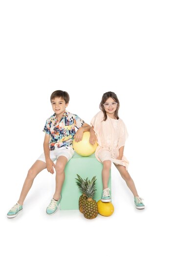 Pedro: camisa estampada ($ 1.150),