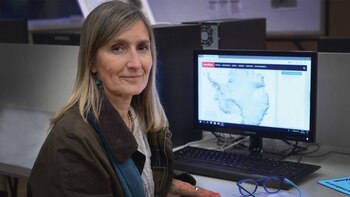 Sandra Vivequin, investigadora del Instituto