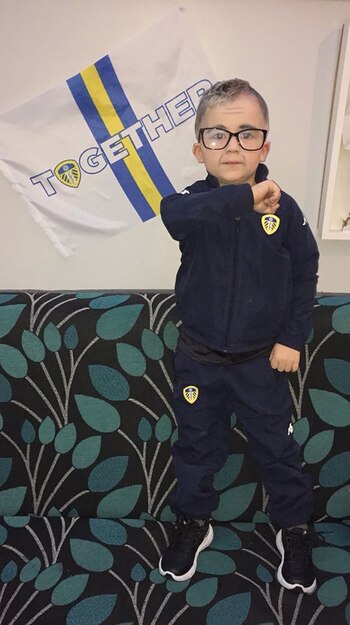 El mensaje del pequeño fanático