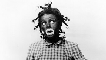 Un ejemplo de ‘blackface’
