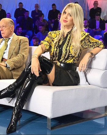 Wanda Nara, en el programa