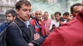 Santoro soportó insultos y escupitajos