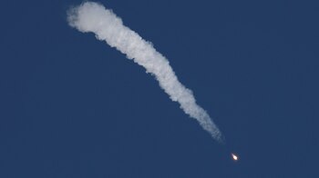 Los astronautas tuvieron que aterrizar