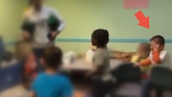 Algunos niños lloraban desesperadamente