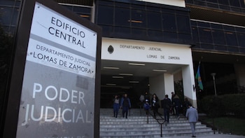 La entrada a los tribunales