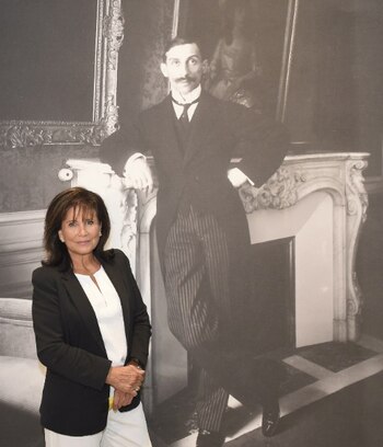 La periodista francesa Anne Sinclair,