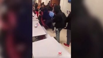 Una vez en el suelo,